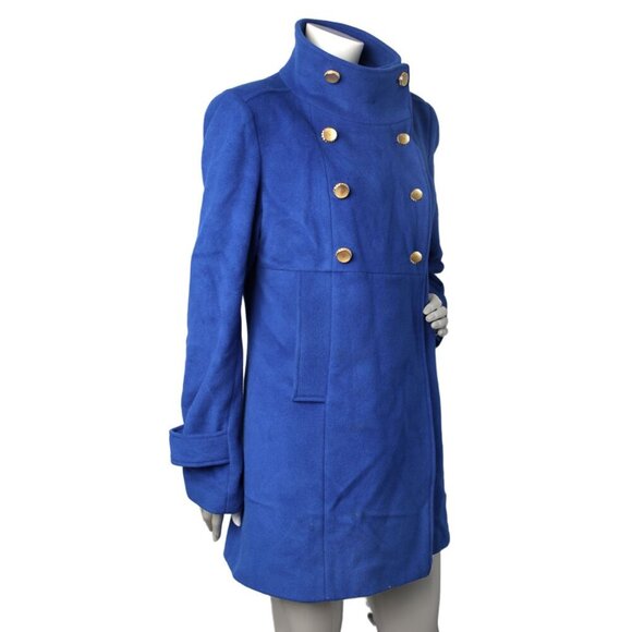 Marciano Wool Angora Peacoat Jacket Coat Military Style Winter Fashion - Picture 15 of 16